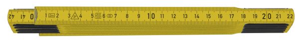 HULTAFORS Gliedermeter Holz P606G DU gelb (106610)