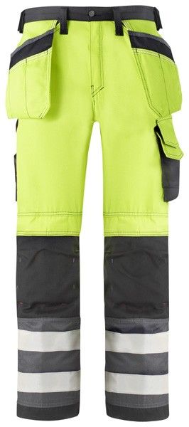 3233 Snickers HV Hose orange Kl. 2