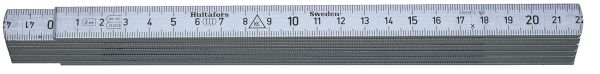 HULTAFORS Gliedermeter 2 Meter Aluminium A59-2-10 (150003)