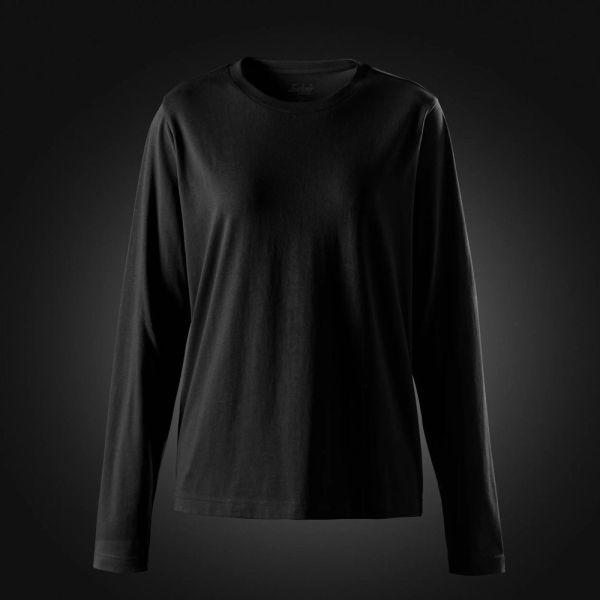 2477 Snickers Klassisches Langarm-Shirt für Damen