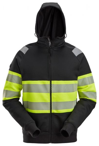 2838 Snickers High-Vis Hoodie RV Cl 1