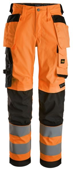 6743 Snickers High-Vis Damenhose stretch Cl 2