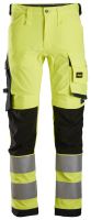 6343 Snickers HighVis stretch Hose CL2, Regular Fit 6343 Snickers HighVis stretch Hose CL2, Regular Fit