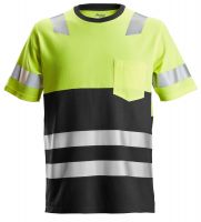 2534 Snickers T-Shirt AllroundWork HiVis Kl. 1 2534 Snickers T-Shirt AllroundWork HiVis Kl. 1