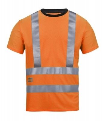2543 Snickers High-Vis A.V.S. T-Shirt, Klasse 2/3