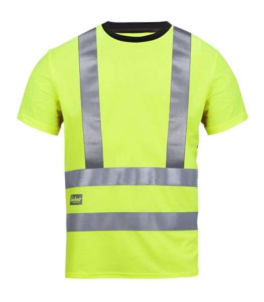 2543 Snickers High-Vis A.V.S. T-Shirt, Klasse 2/3