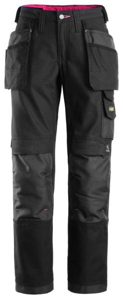 3714 Snickers Damen Bundhose mit Holstertaschen, Canvas+